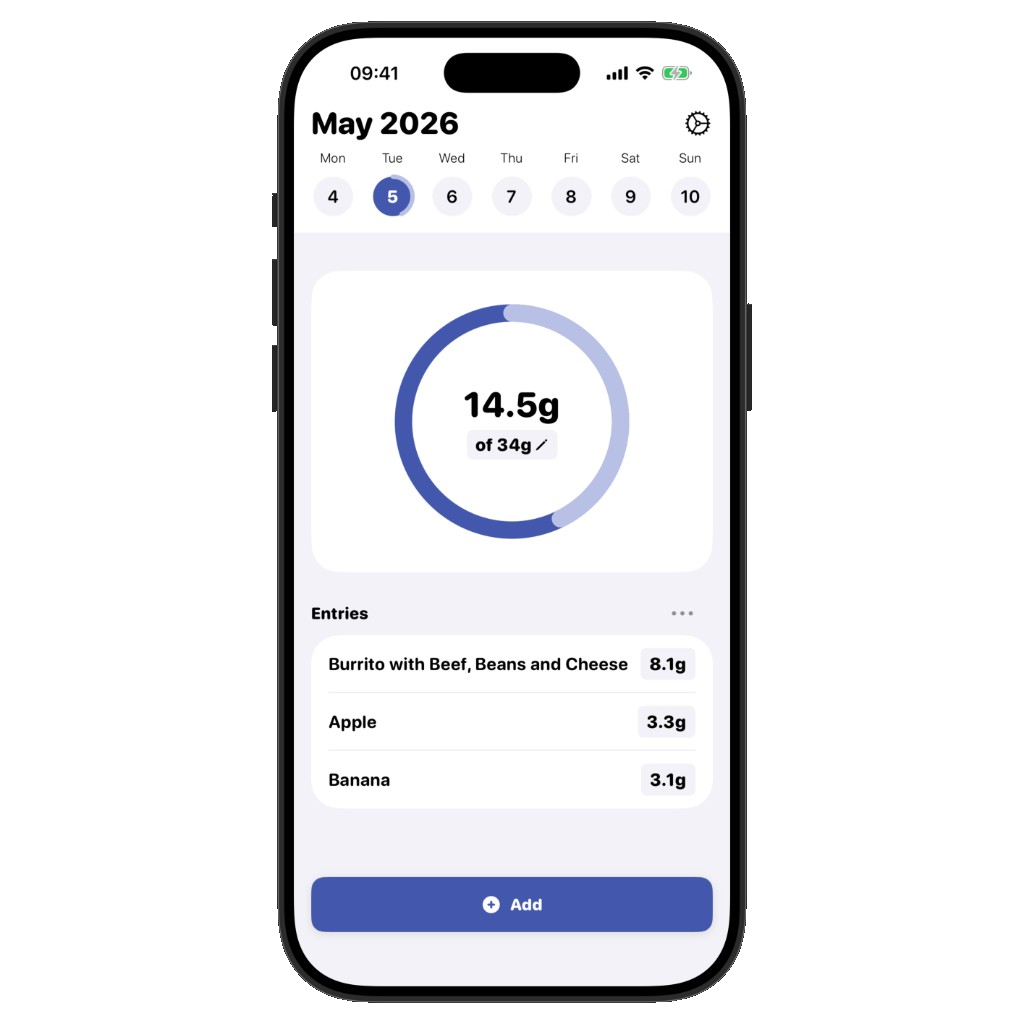 Track Your Daily Fiber